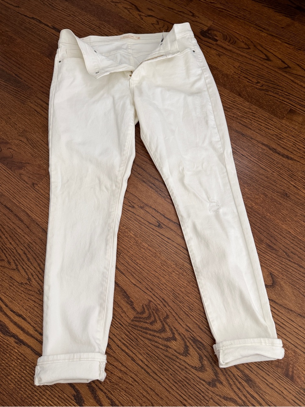 Levi's White Skinny Jeans for Women